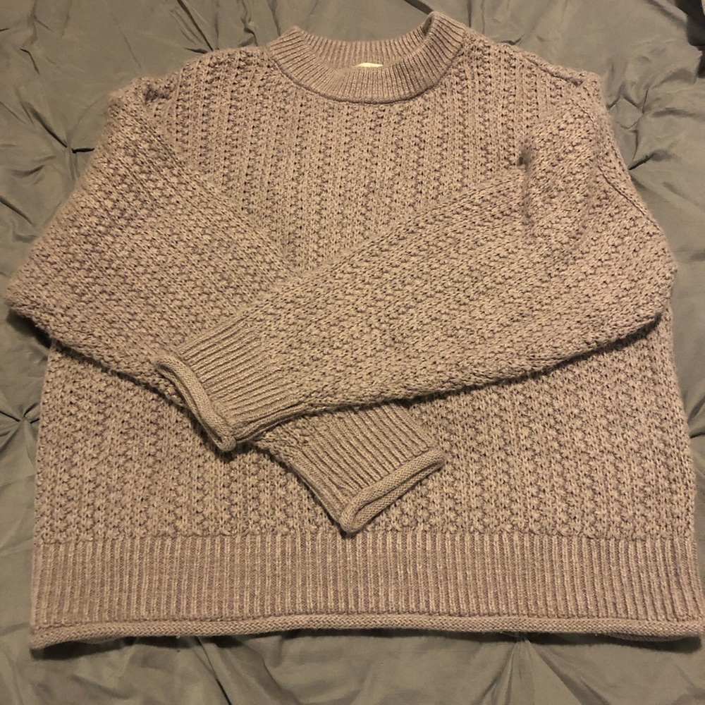 2-Universal Thread Cable Sweaters. Size Small. Br… - image 4